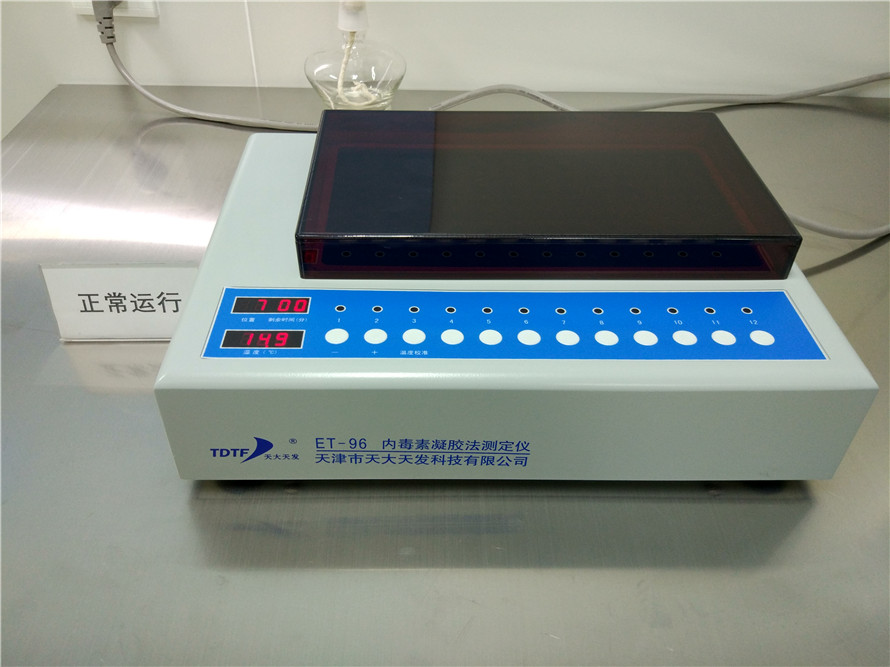 Endotoxin tester gel method